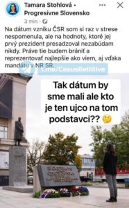 Však nech to tí mladí vezmú do rúk - poznámka